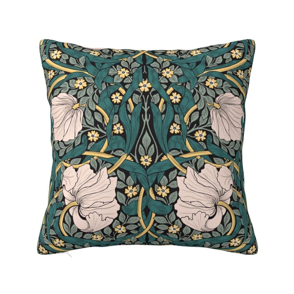 9296 William Morris Pimpernel Design Throw Pillow Cover Soft Decorative